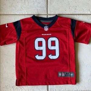 Houston 🏈 Texans JJ WATT Toddler Jersey size 4T
